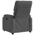 thumbnail image 3 of vidaXL Massage Recliner Chair Dark Gray, 3 of 5