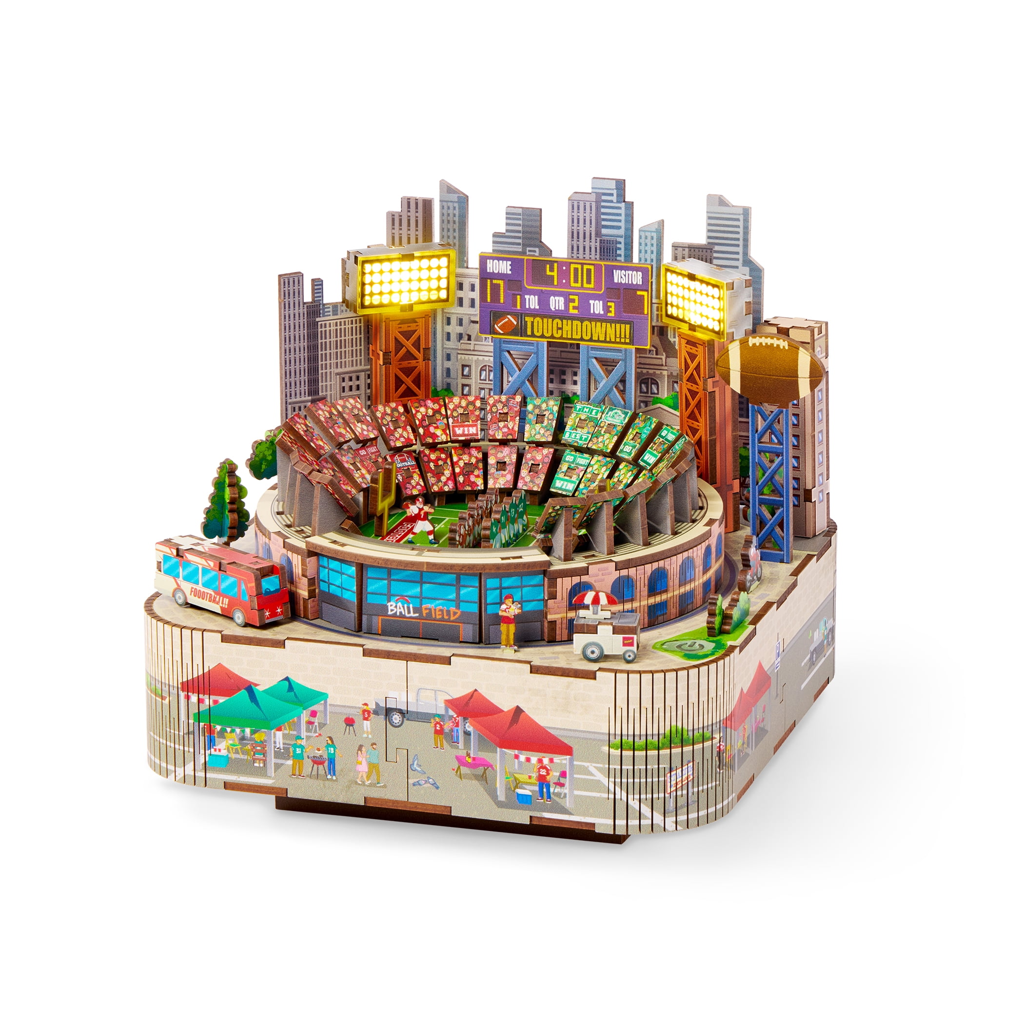 Arkitec Football Stadium  Football Stadium Miniscape 3D Build