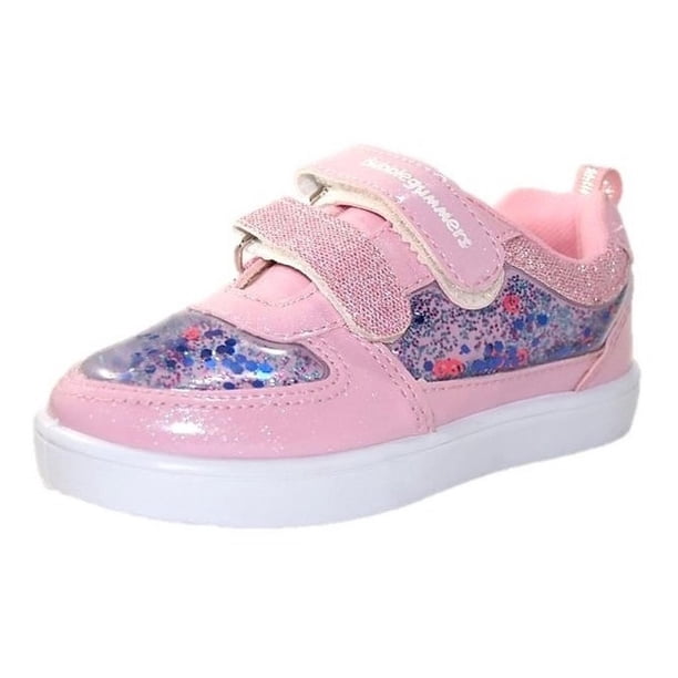 Tenis Moda Niña Bubble Gummers Kerry Rosa Brillos 14-18 rosa 17
