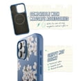thumbnail image 2 of Smartish iPhone 15 Pro Max Slim Case - Gripmunk Compatible with MagSafe [Lightweight + Protective] Thin Grip Cover with Microfiber Lining - Very Cherry Blossom, 2 of 6