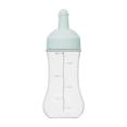 thumbnail image 1 of Botella para condimentos con marcas de medición, boquillas de 1/5, botella con boquilla para ketchup, aderezo para ensaladas, salsa, dispensador de cocina de 350 ml de fácil llenado., 1 of 8