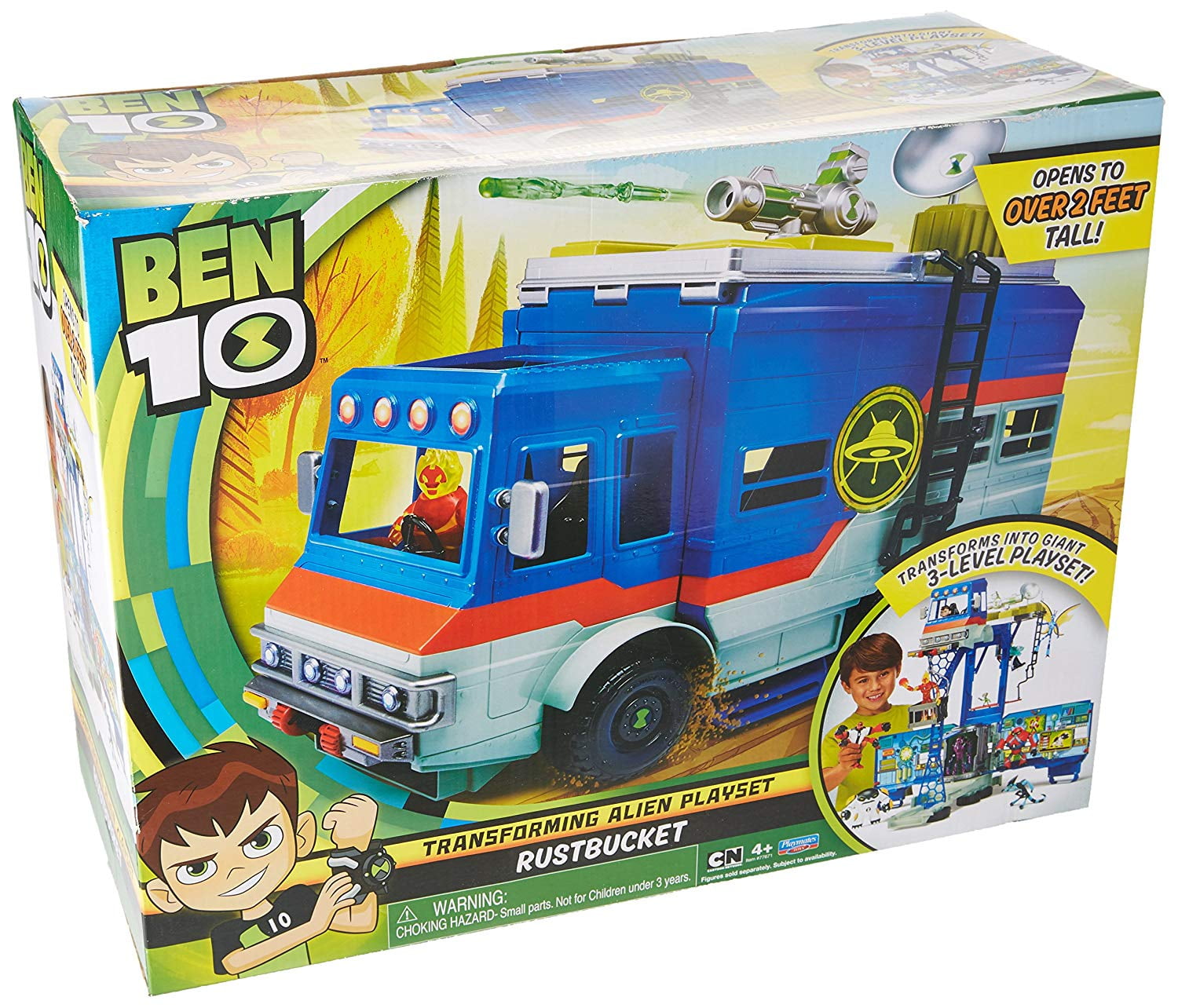 Ben 10 Rustbucket Deluxe Vehicle Transforming Playset Ben 10 Rustbucket Deluxe Vehicle Transforming Playset