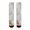 White Marble Pattern, variant on White Marble Pattern Women's Crew Socks, Mid-calf Polyester Casual Dress Socks with Reinforced Heel & Toe, Soft Stretchy Gifts Ideas for Holiday Birthday Gifts