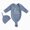 Dark Blue, variant on Baby Long Sleeve Bodysuits One-piece for Infant Baby Boys, Girls, Unisex 6-12 Months 12-24 Months Baby Beige,Newborn