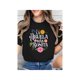 thumbnail image 1 of Mother's Hispanic Grandma T-Shirt - "La Abuela Más Bonita" Floral Print Casual Round Neck Tee, Vibrant Colors on Black, Machine Washable Spring/Summer Top for Women, 1 of 7