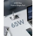 thumbnail image 4 of Anker USB C Charger Nano II 65W PPS Fast Charging,GaN II Technology, Foldable |White, 4 of 7