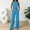 Blue, variant on Linen Sets for Women 2 Piece Sleeveless Crop Tank Tops With Wide Leg Pants Casual Summer Cotton Gauze Outfits 2026, 2026 New Limited Time Offer