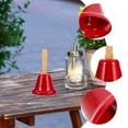 thumbnail image 2 of 2pcs Christmas Party Handbell Restaurant Service Bell Simple Countertop Dishes Bell Desk Service Tool, 2 of 8