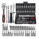 thumbnail image 1 of Juego De Herramientas Mecánicas Autocle Dados Acero 46pcs Negro/Plata, 1 of 5