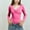 Hot Pink, variant on Leotards for Teens Girls Ballet V Neck Long Sleeve Cotton Leotard Slim Fit Gymnastics Dance Unitards Soft Stretchy Bodysuit Tops 3-15 Years