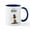 White/Navy Inside, variant on CafePress - Baseball Aaugh! Mug - 11 oz Ceramic Mug - Novelty Coffee Tea Cup