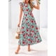 thumbnail image 3 of Vestido PRETTYGARDEN 2025 Verano Floral Midi con Escote en V XL, 3 of 6