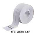 thumbnail image 3 of White Caulk Tape for Bath & Kitchen,Caulking Tape for Bathroom Caulking White Self Adhesive Caulk Strip,tub Surround,Toilet Bowl Stick on Gel,Kitchen Countertop (1.5" x 10.5Ft, 3 of 5
