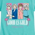 thumbnail image 3 of Golden Girls - Good As Gold Group Blocks - Toddler And Youth Girls Short Sleeve Graphic T-Shirt, 3 of 5