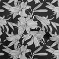 thumbnail image 1 of oneOone Cotton Cambric Black Fabric Florals Dress Material Fabric Print Fabric By The Yard 42 Inch Wide, 1 of 6