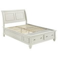 thumbnail image 4 of Selena Storage Bedroom Set with Sleigh Headboard Buttermilk, 4 of 5