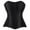 Black, variant on TEVEQ Corset Tops for Women Going Out Vintage Strapless Corset Crop Tube Top Bodyshaper Women's Zipper and American Body Shaping Clothes Belly Shaping Body Underwear Black A