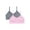 Grey/Pink Unicorns, variant on Sweet Nothings Girls Ruched Crop Seamless Bra, 2-Pack, Sizes (XS-XXL)