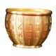 thumbnail image 2 of Treasure Bowl Feng Shui Decor Treasure Basin Centro de mesa de latón único y resistente para escritorio de oficina Festival de Primavera Boda, 2 of 9