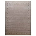thumbnail image 2 of Rugsotic Carpets Handmade Rugs Hand Knotted Loom Rectangle 8'x10' Beige Wool for Indoor Use, 2 of 5