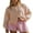 Pink, variant on Michellecmm Women Button down Sweaters Casual Lightweight Solid Color Knit Cardigans Warm Fall Knitwear for Streetwear