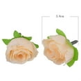 thumbnail image 4 of 50PCS Simulation Rose Artificial Flower Head Handwork DIY Little Bud Wedding Decorated Wall Flower Arrangement, 4 of 8