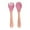 A, variant on Wooden Handle Fork Spoon Set Tableware Kitchen Cutlery Smooth Finish For Dining Camping Travel Hot Place Mats Outdoor Place Mates Place Mats for Dining Table Small round Table Mats Dinner Table Mats