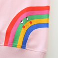 thumbnail image 7 of Gubotare Baby Girl Sweatshirts Toddler Baby Boy Girl Outfit Crewneck Sweatshirt Pullover Tops Long Sleeve T-Shirt Top Blouse 3T 4T (Pink,3-4 Years), 7 of 7