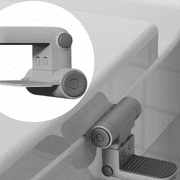 Baby Proof Toilet Seat Lock Height Adjustable Toilet Lid Lock Child Safety