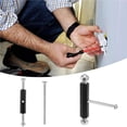 thumbnail image 4 of Soporte De Mantenimiento Del Zócalo Del Interruptor Caja De Zócalo Ajustable Puntal De Reparación Soporte De Caja Inferior Del Zócalo Del Interruptor Resistente Con Alta Dureza Para La Oficina，10 Uds seitruly TO005542-01, 4 of 7