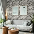 thumbnail image 5 of UMIGGEE 17.7-in x 118-in Grey Brick Wallpaper Peel and Stick Textured Faux Brick Wallpaper Self Adhesive Removable Decorative Contact Paper Backsplash Wall Paper Shelf Drawer Liner Vinyl Film DIY, 5 of 9