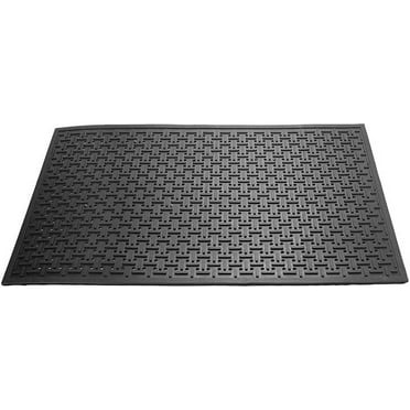 Rubber Non-Slip Waterproof Floor Mat Heavy Duty Anti-Fatigue Mats 33"x57" for Wet or Snow Deck, Restaurant Bar Kitchen Yard Boat