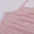 thumbnail image 4 of Girls Dresses Summer Spaghetti Strap Junior Bridesmaid Dresses Silk Satin Flower Girl for Teen Girls, 4 of 9