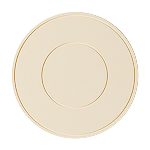 Beige Silicone Insulation Pad With Heat Resistance, Non-Slip Pvc Table Mat, Multi-Use Placemat For Pot, Bowl, Plate, And Casserole, Set Of 6 Colors