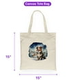 thumbnail image 5 of Hello Winter Border Collie Welcome Snowy Night Watercolor Vintage Canvas Tote Bag Borders Dog Lovers Gifts Idea Reusable Shopping Grocery Bag - 01011, 5 of 5