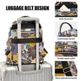 thumbnail image 3 of FORMRS Mini Backpack Purse for Women Quilted Travel Daypack Casual Shoulder Bag, Colorful Flowers, 3 of 7