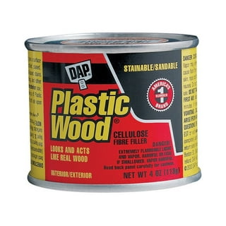 DAP Plastic Wood 6 oz. White Latex Wood Filler 00585 - The Home Depot
