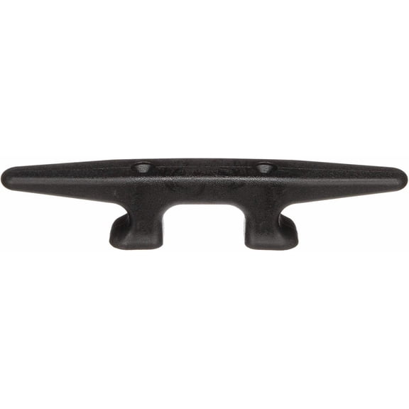 SEACHOICE PROD Plastic Cleat, 10", Black