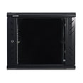 thumbnail image 4 of Boîtier de Serveur Mural Professionnel 9U pour Armoire de Serveur 19 Pouces Rack Réseau Profil Bas Noir, 4 of 4