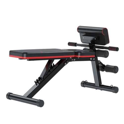 Suradam cráneo Por ley Adjustable Weight Bench Press, Foldable Workout Bench Sit Up Incline,  Multi-Purpose Bench, Training Bench for Home Gym Foldable  Flat/Incline/Decline FID Bench Press for Full Body Workout - Walmart.com