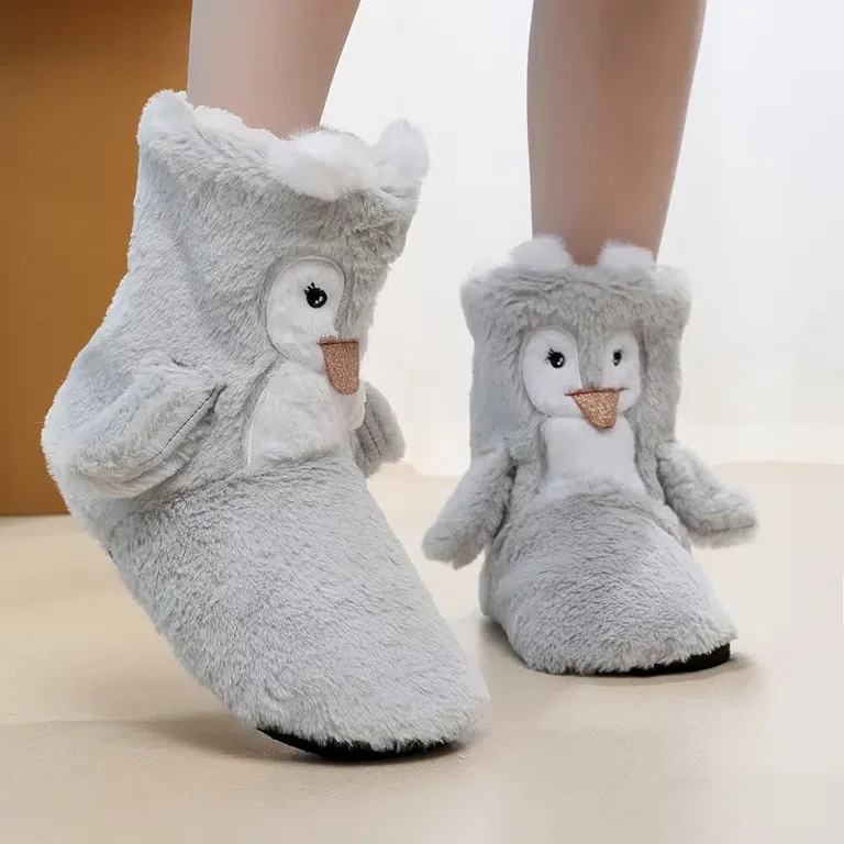 penguin slipper boots