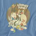 thumbnail image 2 of Looney Tunes Gangs All Here Women's T Shirt, Carolina Blue, Large, 2 of 6
