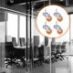 thumbnail image 4 of 4 ruedas giratorias silenciosas para muebles, ruedas industriales, ruedas giratorias silenciosas, 4 of 6
