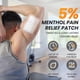 thumbnail image 2 of Parche para aliviar el dolor AVCOO con 5% de mentol, enfriamiento rápido, 10 unidades, 2 of 8