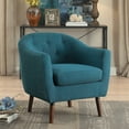 thumbnail image 5 of Homelegance 31in Lucille Collection Single Living Room Accent Chair, Blue, 5 of 6