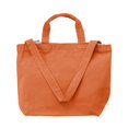 thumbnail image 1 of Bags By Jassz - Bolso shopper de tela con cremallera (Rojizo Claro), 1 of 1