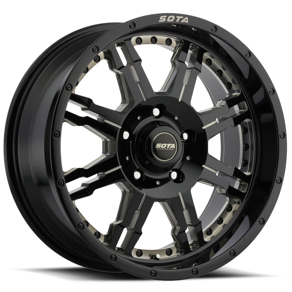 SOTA Offroad J.A.T.O. 571GM Ghost Metal Wheel Rim, 22" x 12" 5 x 5" 51mm