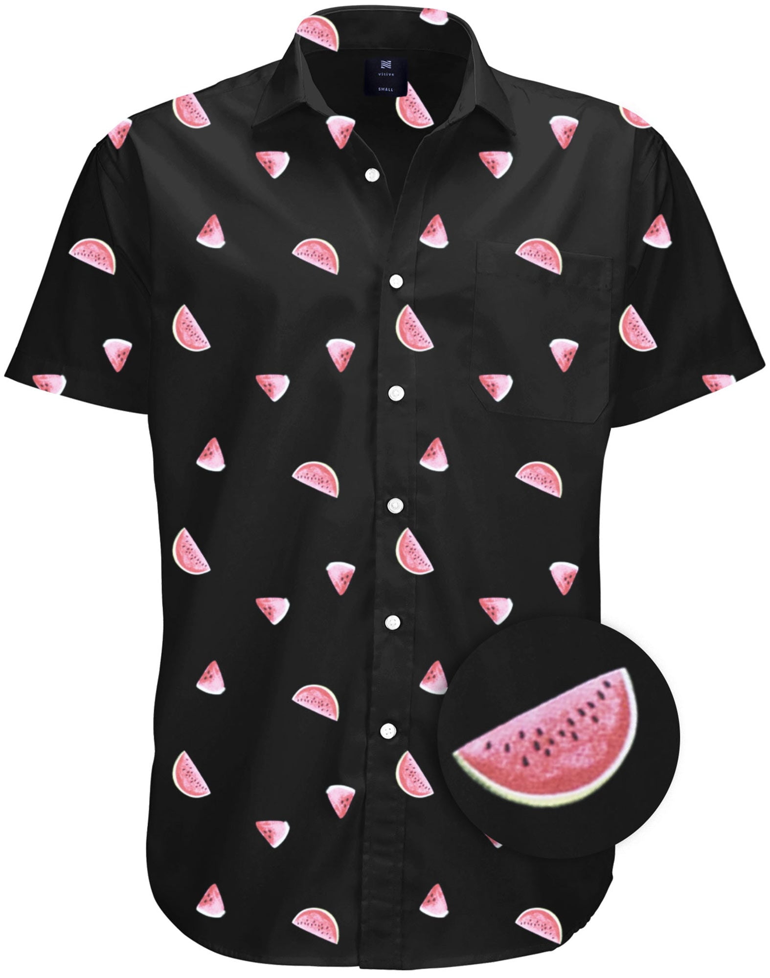 Casual Shirt Dock Flamingo Print Men multicolored-15,XX-Large
