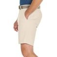 thumbnail image 2 of Greg Norman Men’s Stretch Flat Front Lightweight Short - 4-Way Stretch Fabric (Tan,42), 2 of 4