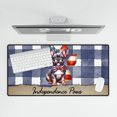 thumbnail image 4 of Patriotic French Bulldog 4th of July Independence Paws Desk Mat Full Keyboard Mouse Pad Dog Lover Gifts Large Mousepad - 02010, 4 of 5